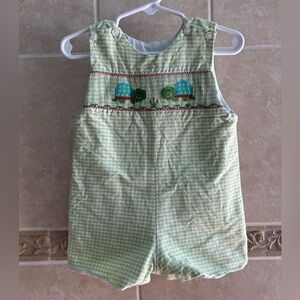 Candyland Smocked Turtle Jon Jon